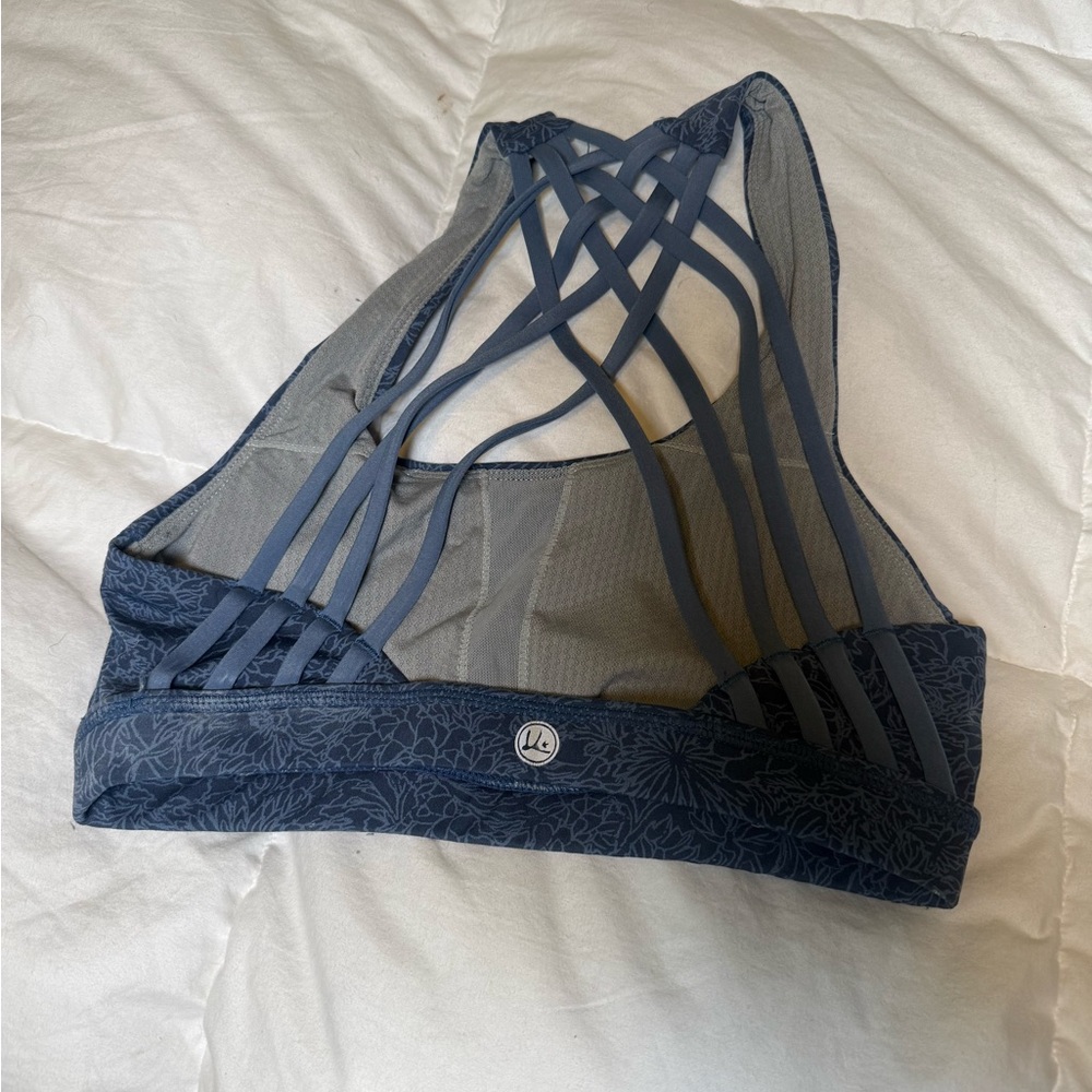 lululemon athletica Navy Strappy Sports Bra